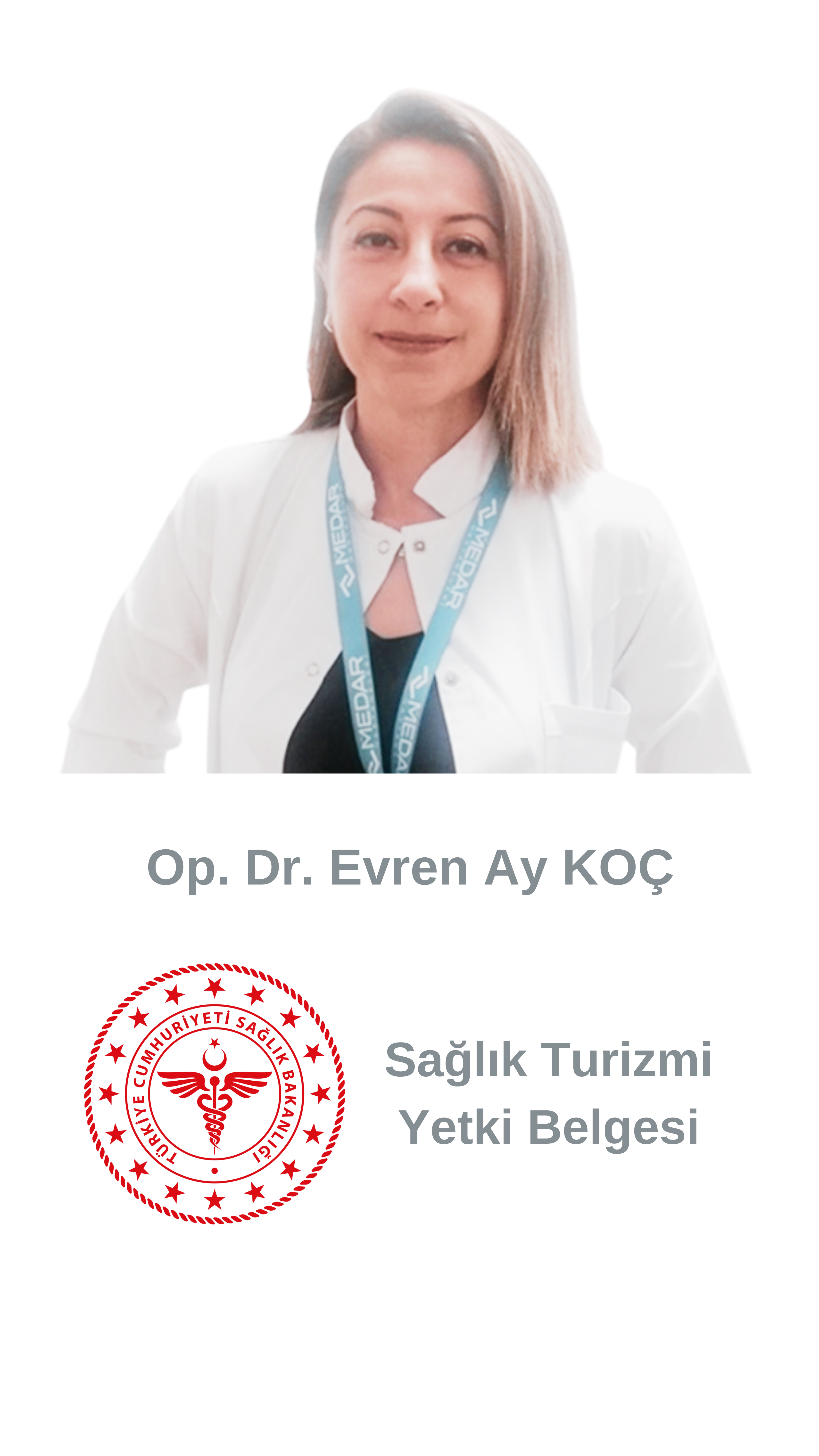 Op. Dr. Evren Ay KOÇ İstanbul'da Kulak Burun Boğaz Doktoru