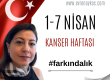 1 Nisan Kanser Haftası