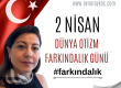 2 Nisan Dünya Otizm Farkındalık Günü